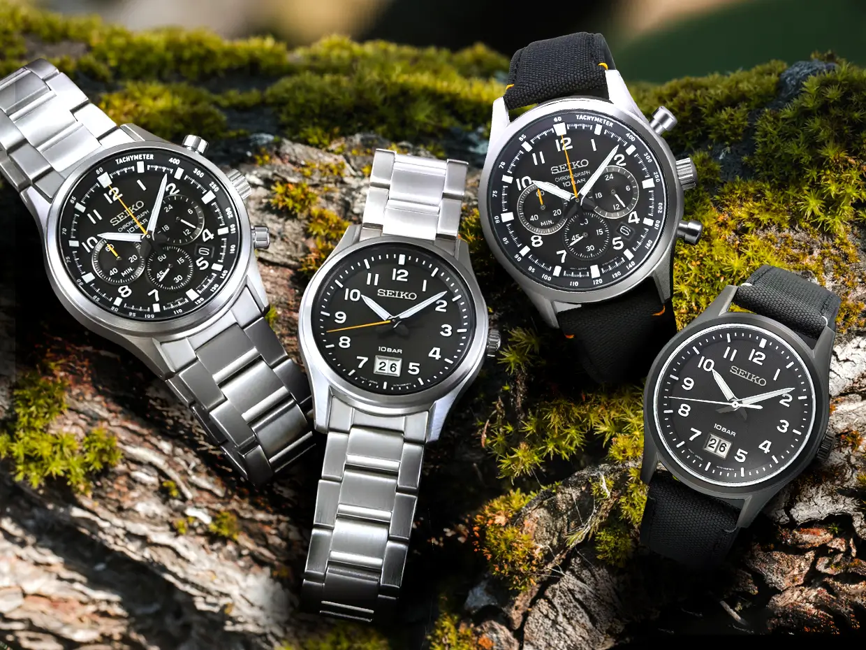 Seiko Discover More Quartz – Hadir dengan Tampilan Militer